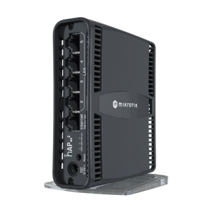 Router hAP axÂ², Wi-Fi 6, Dual-Band, AX1800, 4.5/5 dBi, 5 x RJ45 1G, PoE In/Out pasiv - MikroTik C52iG-5HaxD2HaxD-TC