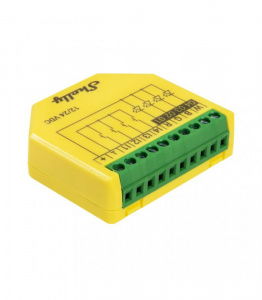Shelly Plus RGBW PM - controller smart Wi-Fi pentru banda led