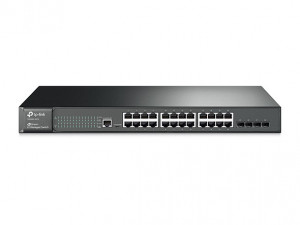 Switch Management JetStream 24-Port Gigabit L2 cu 4 Porturi SFP