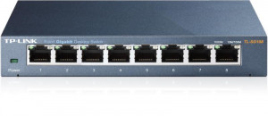 Switch TL-SG108, 8 porturi RJ45 Gigabit, Unmanaged - TP-Link TL-SG108
