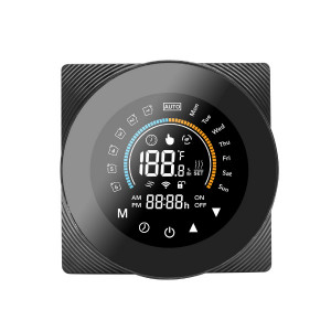 Termostat inteligent WiFi SmartWise, compatibil cu eWeLink, tip C contact uscat, negru