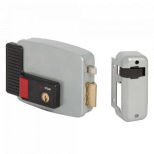 Yala electrica aplicata cu buton, clasa securitate 3, deschidere stanga - CISA 1.11731.60.2