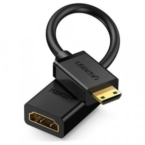 Cablu adaptor Ugreen mini HDMI (tata) la HDMI mama 4K 60 Hz