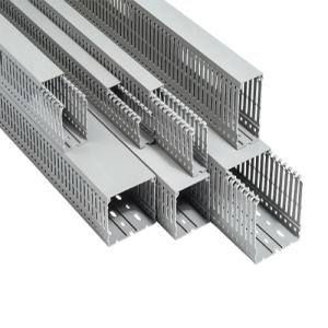 Canal cablu perforat 25x40mm, 2 metri - Plastim PDK2540