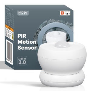 Detector de mișcare cu infraroșu pentru corpul uman Zigbee, cu bază magnetică