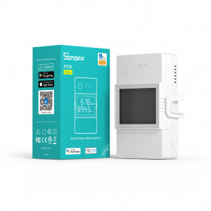 Releu inteligent WiFi Sonoff POW Elite R3 (20A) afisaj LCD (POWR320D)