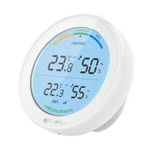 Statie meteo wireless Blitzwolf Wi-Fi BW-WS01 (alb)