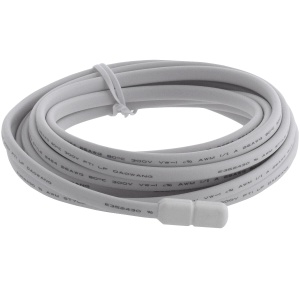 3-meter NTC-10K Ohm Temperature Sensor Perfect for controlling underfloor heating. Suitable for embedding in concrete, etc.