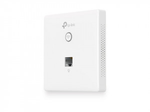 Access Point Wi-Fi 4, 2.4 GHz, 300 Mbps, 2 x 1.8 dBi, 2 x RJ45 10/100 Mbps, PoE - TP-Link Omada EAP115-Wall
