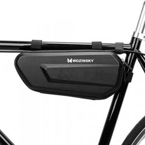 Geantă de bicicletă Wozinsky pentru cadru de bicicletă 1,5 L negru