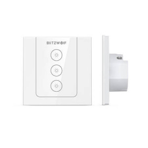 Întrerupător de lumina inteligent Wi-Fi 3 canale BlitzWolf BW-SS9 Tuya