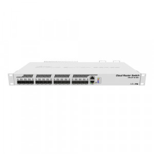 Management Switch 16 x SFP+ 10Gbps, 1 x Gigabit - Mikrotik CRS317-1G-16S+RM