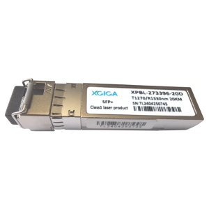 Modul optic SFP+ 10GBASE WDM, 1270nm/1330nm (Rx/Tx) SM, 20km, conector LC DDM, Type A, (compatibil CISCO) - XGIGA