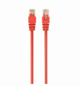 PATCH CORD UTP SPACER Cat5e 0.25m rosu