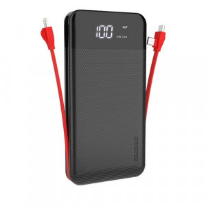 Power bank Dudao 2x USB 10000mAh 2A, 3in1 Lightning / USB Typ C / micro USB 3A