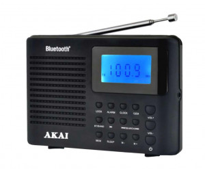 Radio portabil AKAI APR-400 0.8 W, negru