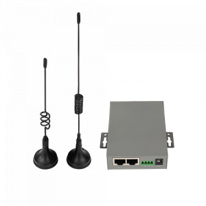 Router industrial 2 porturi 10/100M, RS232, 4G, WiFi, Management - UTEPO URT6102