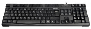 Tastatura A4Tech KR-750 cu fir, negru