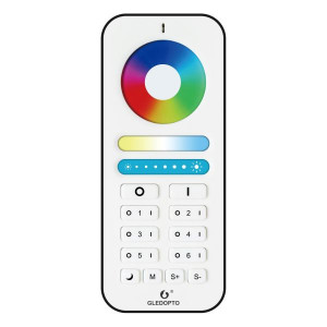Telecomandă RF LED Gledopto cu 6 zone (pentru controlerele LED Gledopto Pro)