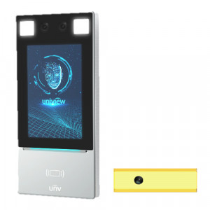 Terminal control acces recunoastere faciala + detectie temperatura - UNV OET-213H-BTS1