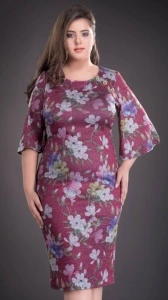 Rochie cu Maneci Clopot - Img 2