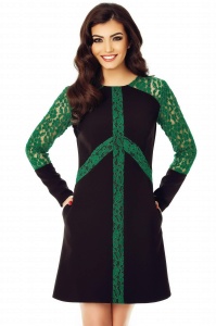 Rochie dantela verde - Img 2