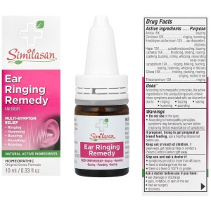 Picaturi Ear Ring Remedy Relief Tiuit in Urechi Tratament Naturist Acufene Zgomot in Urechi 10 ml