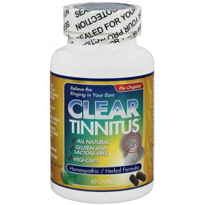 Clear Tinitus Tiuit in Urechi Tratament Naturist Acufene Zgomot in Urechi 60 capsule