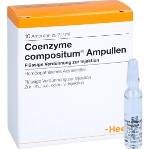Coenzyme compositum 2.2 ml. 10 fiole Neoplasm Infarct Tensiune Antitumoral