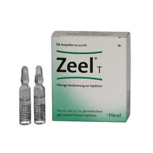 GUNA Heel Zeel T + Cartilago 10 Fiole Injectii Produs Homeopat GUNA, Tratament Antireumatic
