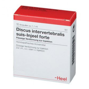 Discus Intervertebralis Forte 10 fiole 1,1 ml Hernie De Disc, Infiltratii Discurile Coloanei Vertebrale, Discopatie Heel