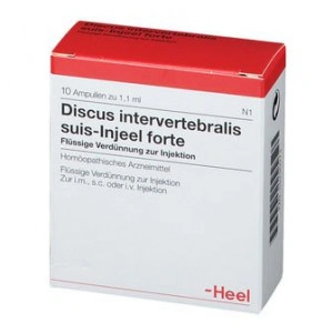 Discus Intervertebralis Forte 10 fiole 1,1 ml Hernie De Disc, Infiltratii Discurile Coloanei Vertebrale, Discopatie Heel