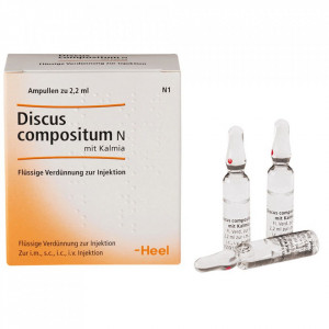 Heel Discus Compositum N mit Kalmia 168 ron 10 fiole 2,2 ml ,Tratament Hernie De Disc, Infiltratii Coloana, Discopatie