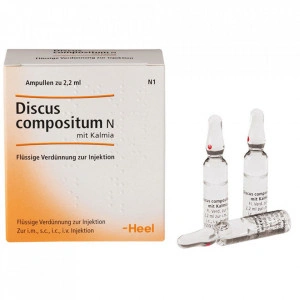 Heel Discus Compositum N mit Kalmia 168 ron 10 fiole 2,2 ml ,Tratament Hernie De Disc, Infiltratii Coloana, Discopatie
