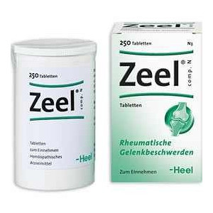 Heel Zeel Comp N 250 Tablete - Produs Homeopat, Tratament Antireumatic ~ Coxartoza, Gonartroza, Dureri articulare, Afectiuni Reumatismale, Reumatism Poliarticular, Fracturi Osoase, Inflamatii articulare