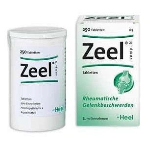 Heel Zeel Comp N 250 Tablete - Produs Homeopat, Tratament Antireumatic ~ Coxartoza, Gonartroza, Dureri articulare, Afectiuni Reumatismale, Reumatism Poliarticular, Fracturi Osoase, Inflamatii articulare