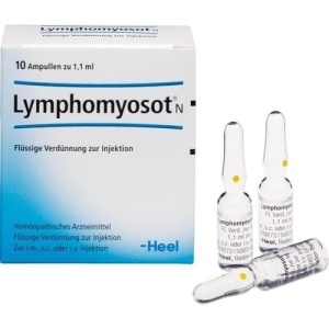 Lymphomyosot N 1.1 ml. 10 fiole Drenaj Limfatic Detoxifiere Intracelulara, Sindron Hodgkins