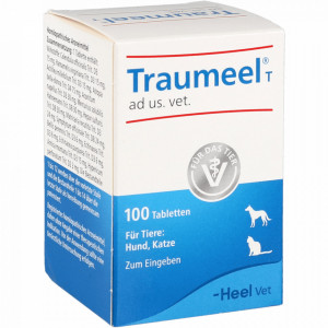 Heel Traumeel T Uz Veterinar 100 Tablete Caini Pisici Tratament Antireumatic Coxartoza, Hernie de Disc, Dureri articulare, Fracturi Osoase