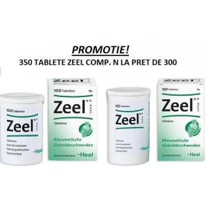 Heel Zeel Comp N 350 Tablete - Produs Homeopat, Tratament Antireumatic ~ Coxartoza, Gonartroza, Dureri articulare, Afectiuni Reumatismale, Reumatism Poliarticular, Fracturi Osoase, Inflamatii articulare