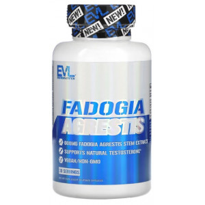 Fadogia Agrestis Extract 10:1 600mg 30 vcaps - Pentru Cresterea Nivelului de T3stosteron Evolution Nutrition SUA