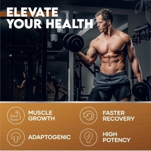 Fadogia Agrestis Extract 10:1 600mg 30 vcaps - Pentru Cresterea Nivelului de T3stosteron Evolution Nutrition SUA - Img 3