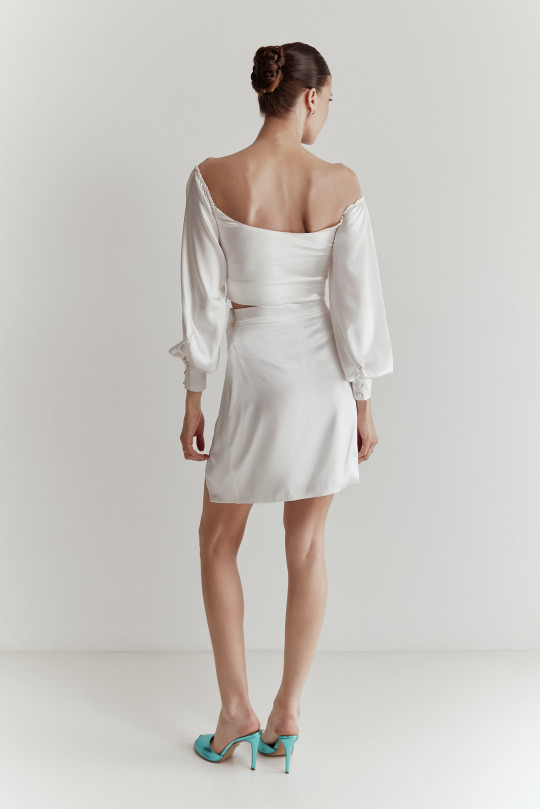 Effortless Silk Skirt