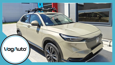 HONDA HR-V - cu plafon normal - montaj suport Thule proRide 598 + bare Cruz Airo