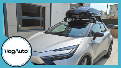 HONDA C-HR cu plafon normal - montaj cutie Thule Motion 3 + bare Thule WingBar Edge
