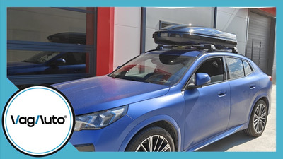 BMW X2 - montaj bare Thule Wingbar Edge + cutie portbagaj Modula Wego