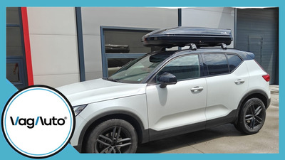 VOLVO XC40 - montaj cutie Modula Wego + bare transversale Turtle