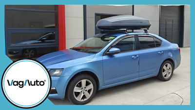 SKODA OCTAVIA - montaj cutie Modula Ciao + bare Cruz Airo
