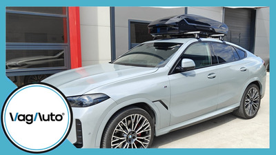 BMW X6 - montaj bare Cruz Airo + cutie portbagaj Thule Motion 3