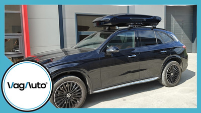 MERCEDES BENZ GLC - montaj bare Thule WingBar Evo și cutie Thule Motion 3