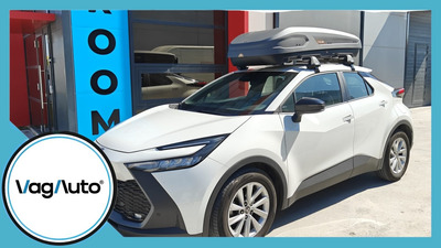 HONDA C-HR cu plafon normal - montaj cutie Modula Falcon + bare Thule WingBar Edge
